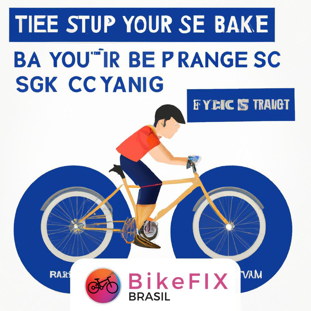 uma ilustração realista de Dicas para manter a bicicleta em boas condições