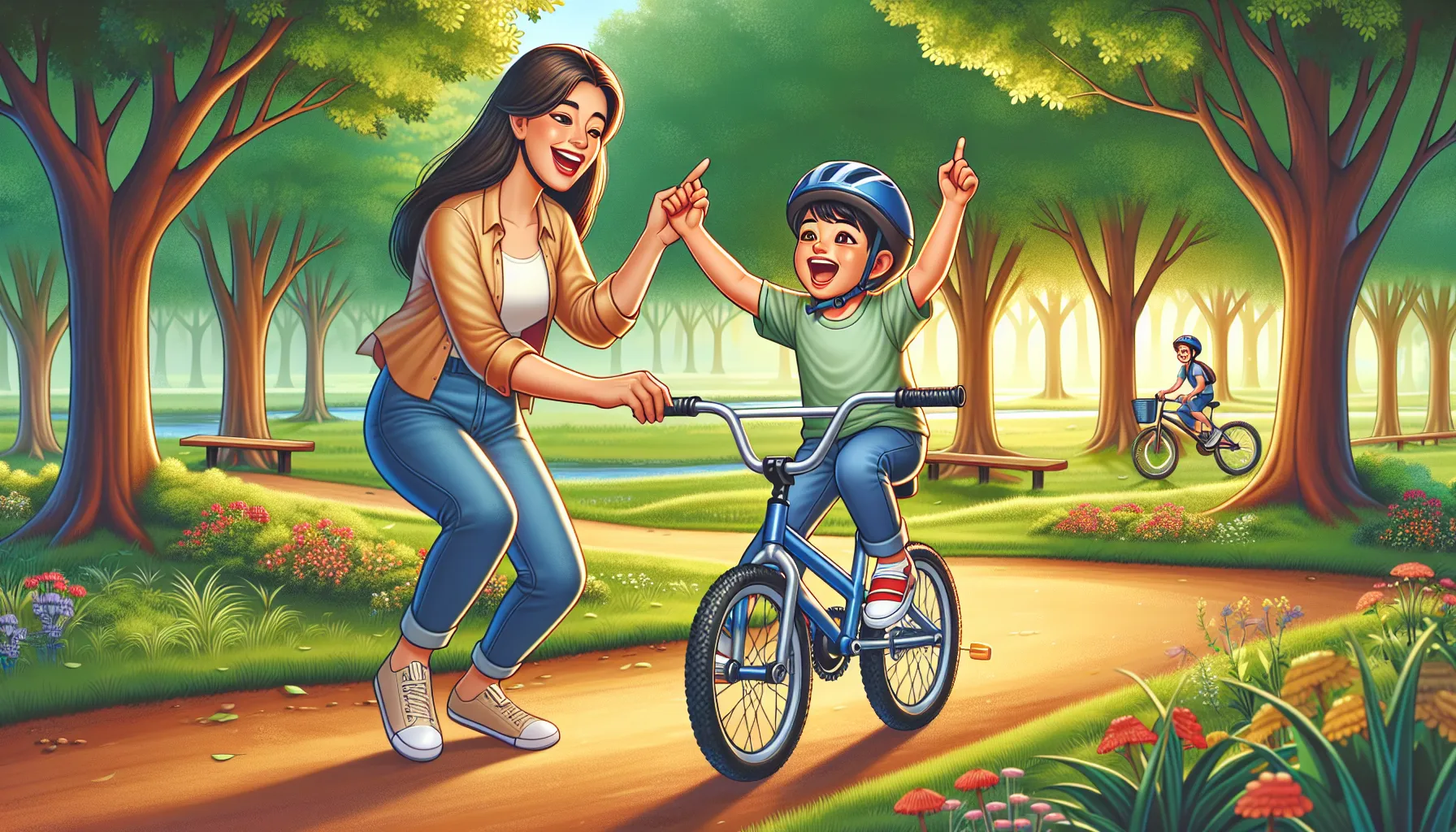 Incentivar seu filho a andar de bicicleta pode ser uma ótima maneira de promover um estilo de vida ativo e saudável. Aqui estão algumas dicas para ajudá-lo nesse processo:

1. Comece cedo: Introduza a bicicleta quando seu filho ainda é pequeno. Isso pode ser feito com uma bicicleta de equilíbrio, que não possui pedais, permitindo que a criança