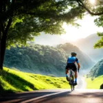 fotografia-ciclista-campo-colorido-sol